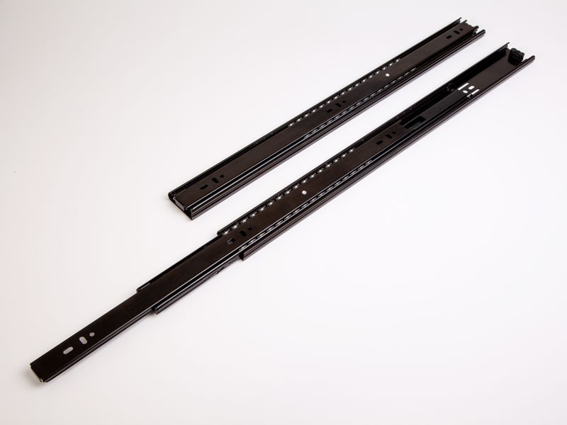 HB45 X 45mm TELJESEN KIHÚZHATÓ FEKETE 700mm TEHERB.:30kg GOLYÓS FIÓKCSÚSZÓ HOME BOX