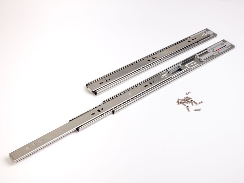 HB45 COMFORT PO 45mm PUSH-OPEN ACÉL 550mm TEHERB.:25kg GOLYÓS FIÓKCSÚSZÓ HOME BOX