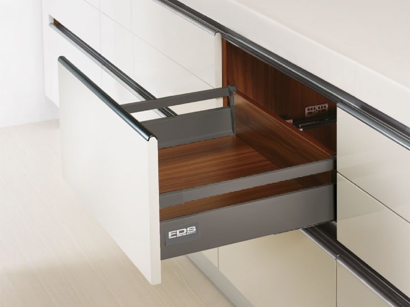 FDS-CLASSIC B FIÓKOLDAL ANTRACIT 550mm H146 40kg FDS DUPLAFALÚ FÉM FIÓKOLDAL
