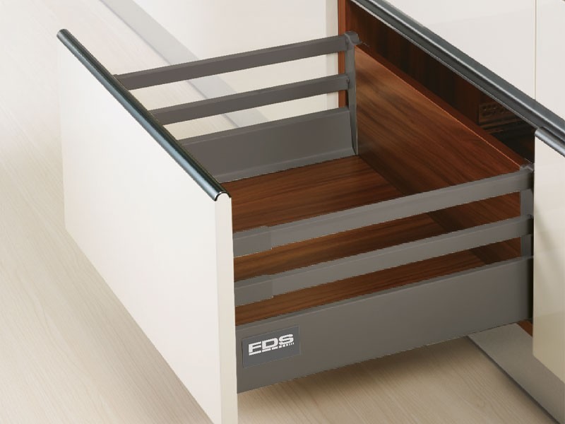 FDS-CLASSIC D FIÓKOLDAL ANTRACIT 450mm H210 40kg FDS DUPLAFALÚ FÉM FIÓKOLDAL
