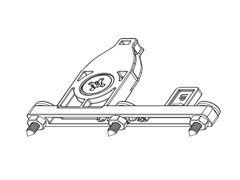 FDS-PRO 18 B PONTOZÓ SABLON FIÓKELŐHÖZ S  FDS DUPLAFALÚ FÉM FIÓKOLDAL