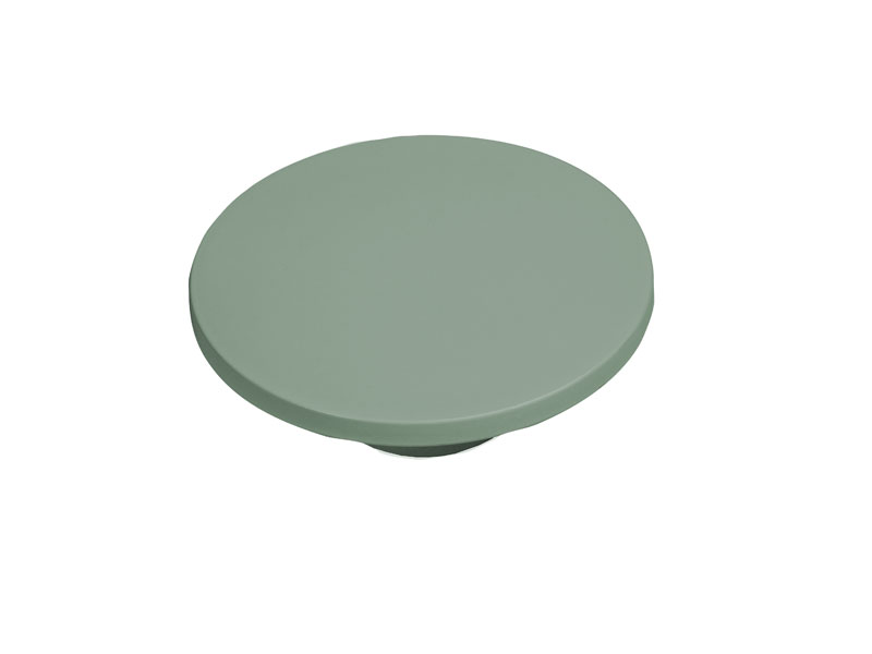 FOGANTYÚ 439 GOMB FÜSTZÖLD ÁTM: 70mm BÚTORFOGANTYÚ