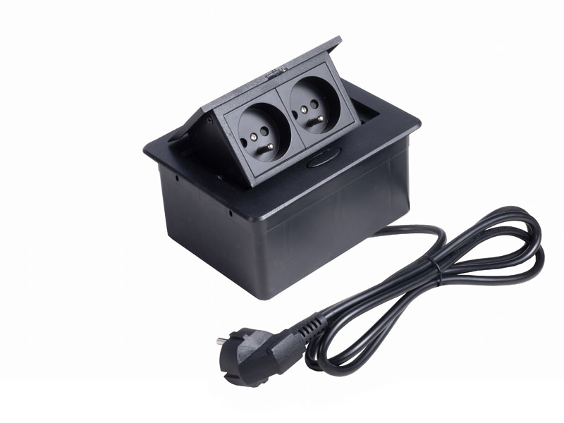 KONNEKTOR ELOSZTÓ MODULOBOX MINI M.FEKET 2x230V 
