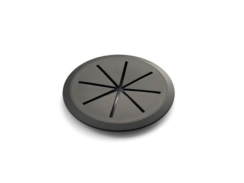 KÁBELKIVEZETŐ ART913 HASÍTOTT ANTRACIT ÁTM: 60mm IRODABÚTOR KIEGÉSZÍTŐ