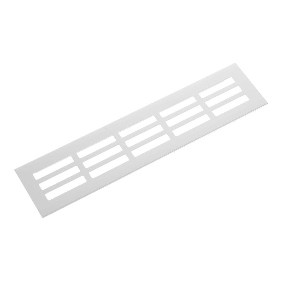 RIEX GV44 ALUMÍNIUM SZELLŐZŐRÁCS ELOX 60x250 mm, eloxált alumínium 
