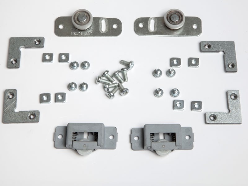 1500 TOLÓAJTÓ SZETT + SAROKELEM 1AJTÓHOZ 30kg SZÜRKE TOLÓAJTÓ SZERELVÉNY