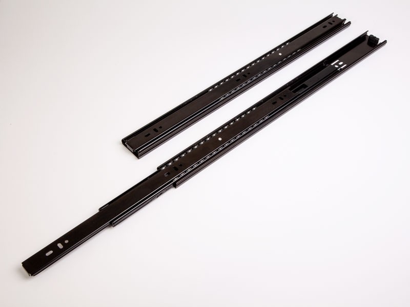 HB45 X 45mm TELJESEN KIHÚZHATÓ FEKETE 250mm TEHERB.:30kg GOLYÓS FIÓKCSÚSZÓ HOME BOX