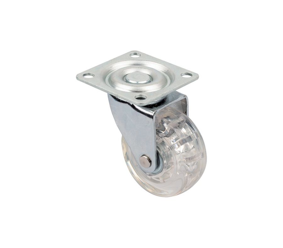 STRONG CASTORS KERÉK TOP-E ÁTLÁTSZÓ 50mm FÉK NÉLKÜL 