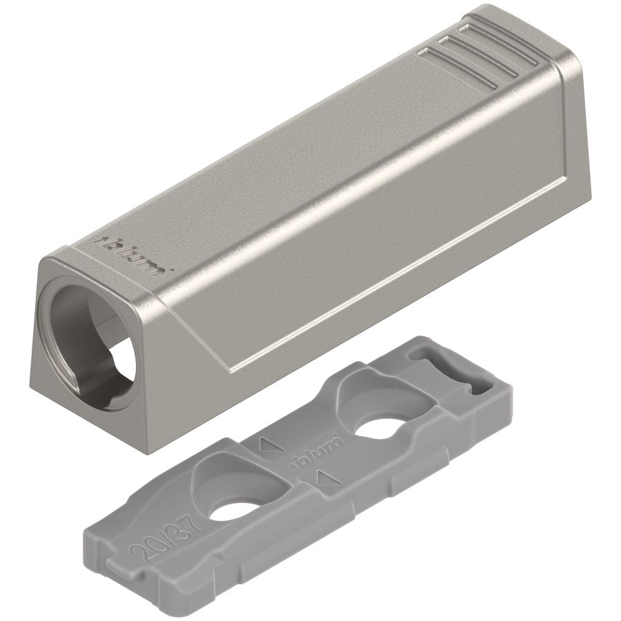TIP-ON ADAPTERLEMEZ AJTÓKHOZ, RÖVID VÁLT 956.1201   TIP-AP V50NI-L NIKKEL-LAKKOZO OZAT, EGYENES, CSAVAROK