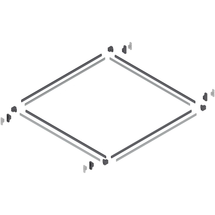 METABOX/TANDEMBOX METAFILE (BAL/RECHTS), ZRM.5500   METAF  V1 R737 R7037 GALAMBSZ A IRATFÜGGESZTŐ, SZETT
