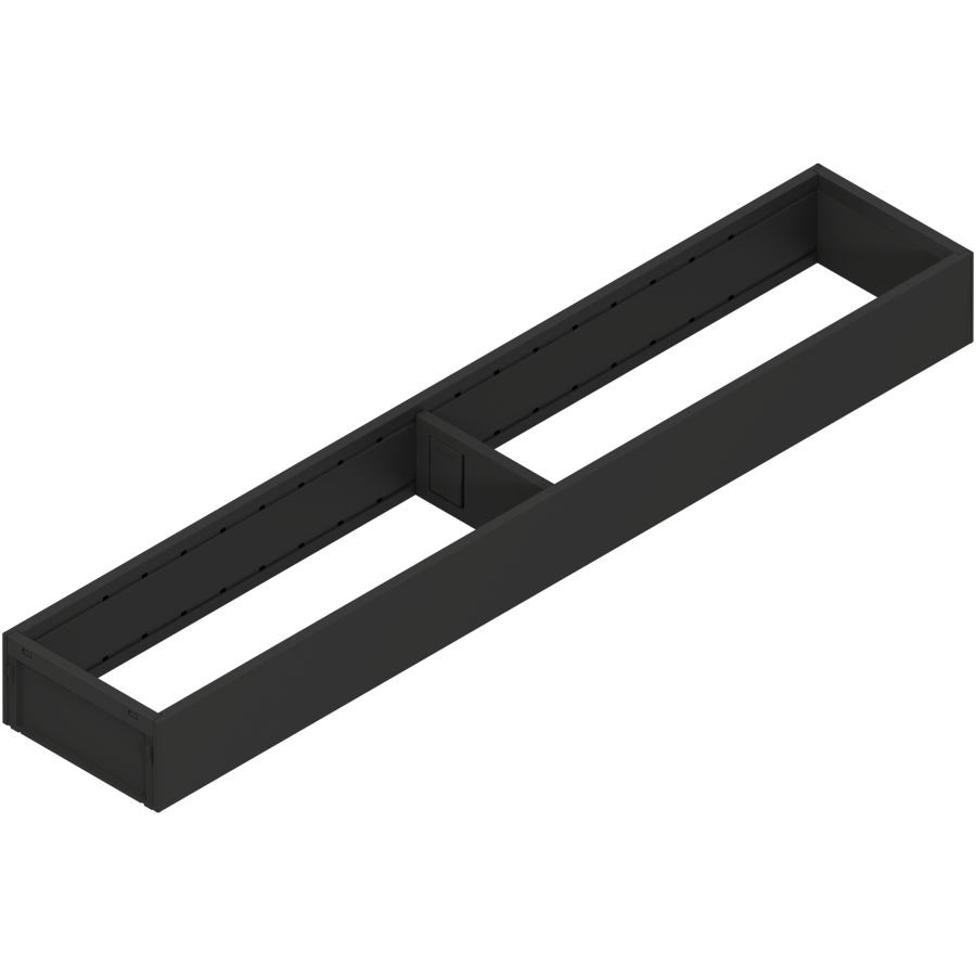 AMBIA-LINE KERET, A LEGRABOX/MERIVOBOX F ZC7S550RS1 AMB-RA V1 CS-M KARBONFEKETE M A FIÓK, ACÉL, NH=550 MM, SZÉLESSÉG=100 M