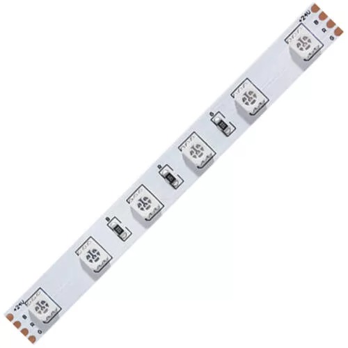 LED SZALAG BELTÉRI SZÍNVÁLTÓS 5m 14,4W 24V 60LED RGB 