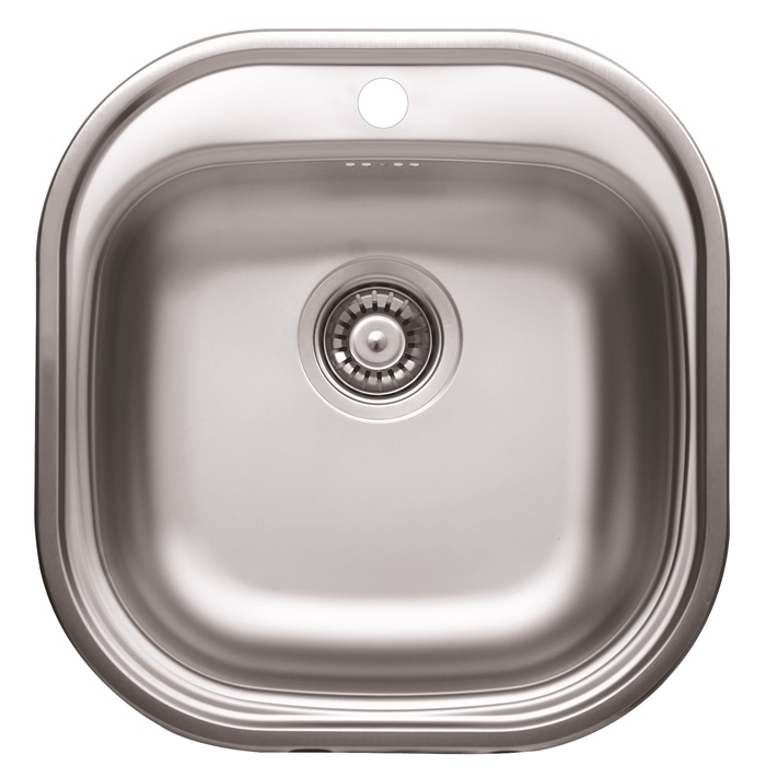 MOSOGATÓ LIVINOX BIANCA 149 (natúr) 460x480 mm, 165 mm mély, egymedencés 