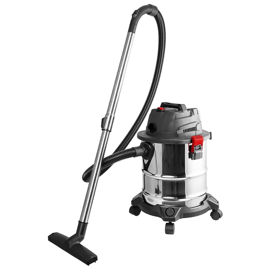 AKKUS SZÁRAZ/NEDVES PORSZÍVÓ ENERGY+ 18V , 16KPA, 20L INOX TARTÁLY, AKKU NÉLKÜL, GRAPHITE