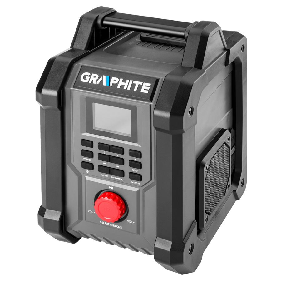 AKKUS RÁDIÓ ENERGY+ 18V, AKKU NÉLKÜL, GRAPHITE 