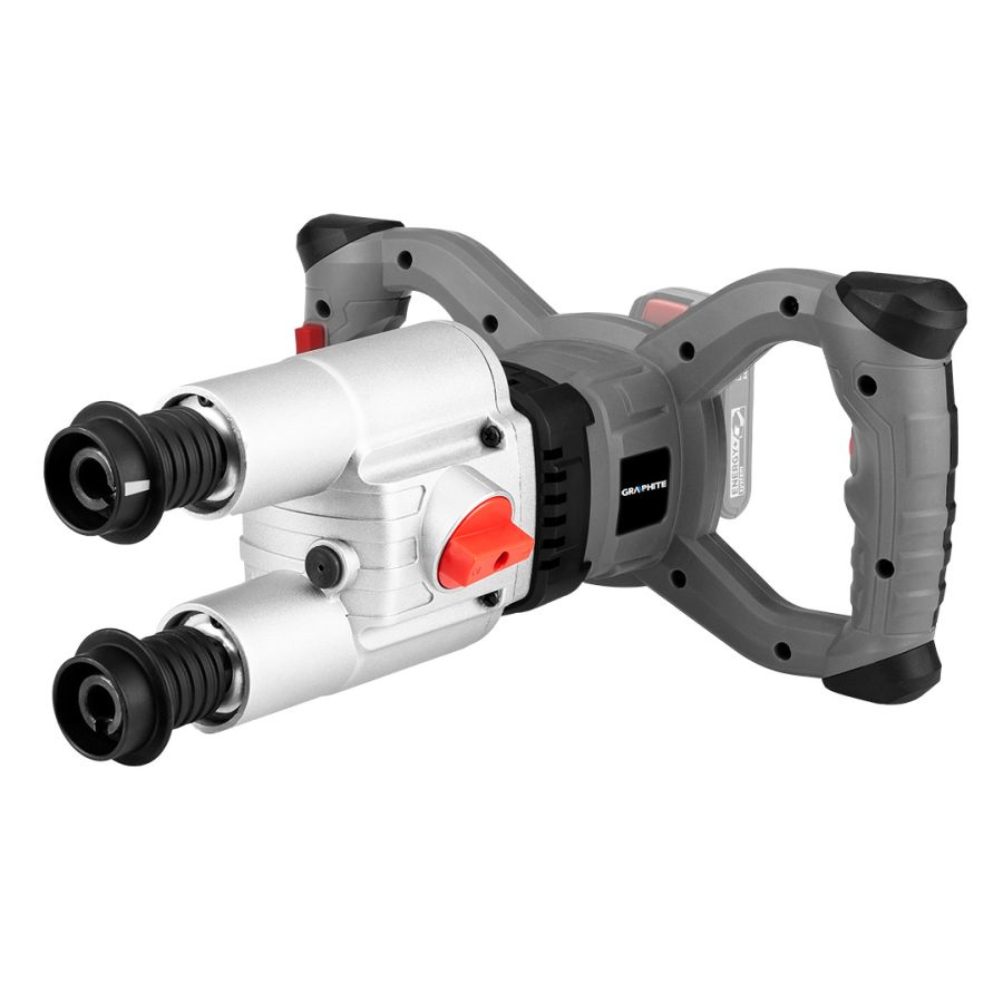 AKKUS SZÉNKEFEMENTES KEVERŐGÉP, KÉTSZÁRA S ENERGY+ 18V, AKKU NÉLKÜL, GRAPHITE 