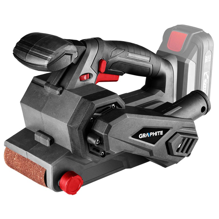 AKKUS SZALAGCSISZOLÓ, ENERGY+, 18V, 120- 350 FORD./PERC, AKKU NÉLKÜL, GRAPHITE 