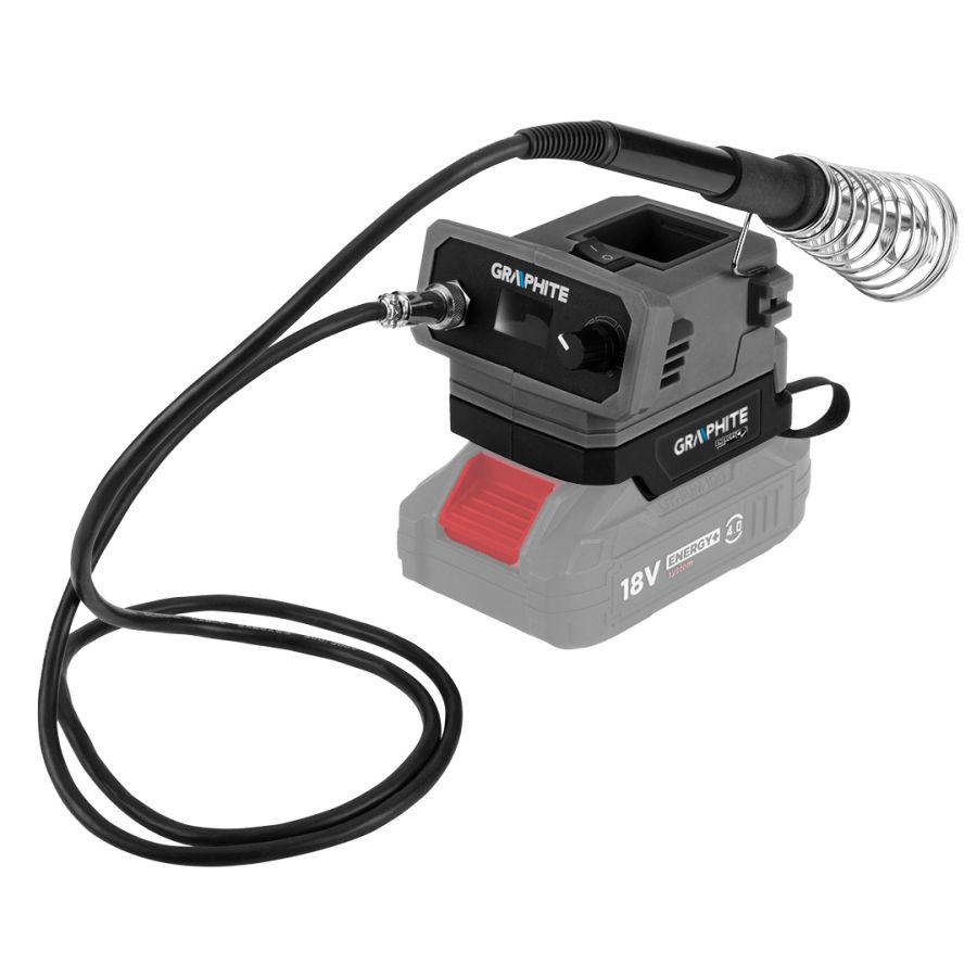 AKKUS FORRASZTÓÁLLOMÁS ENERGY+ 18V, AKKU NÉLKÜL, GRAPHITE 