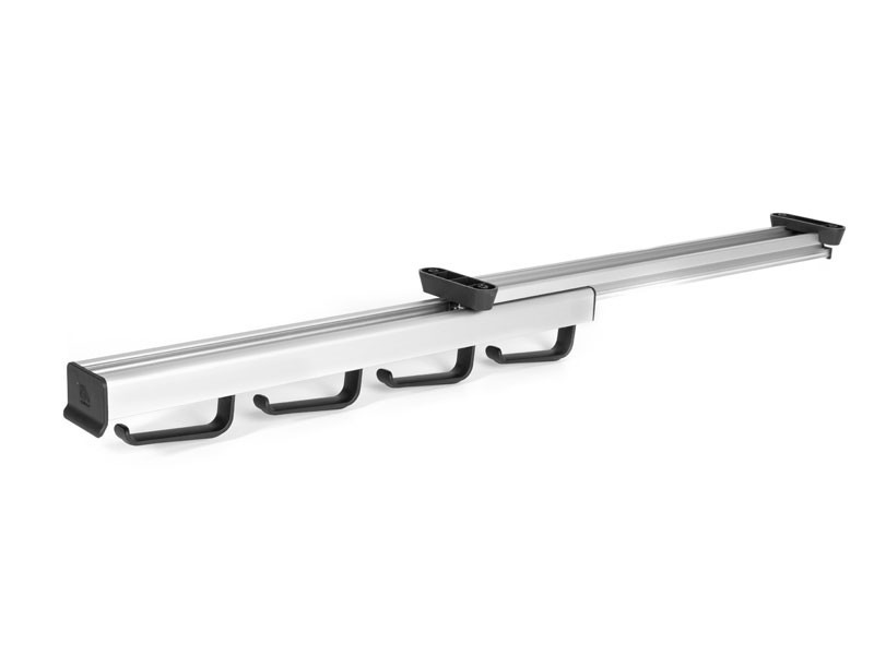 405/N ALUMÍNIUM-FEKETE 510-820mm KIHÚZHATÓ VÁLLFATARTÓ