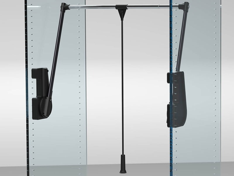 700/N FEKETE-KRÓM 750-1150mm, 15kg GARDRÓBLIFT