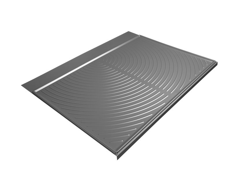 MŰANYAG TÁLCA ANTRACIT 863x580mm MOSOGATÓS ELEM ALÁ