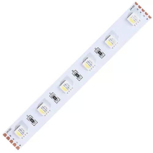 LED SZALAG BELTÉRI MELEG-FEHÉR 5m, 12V, 17W, 60LED, RGBW 