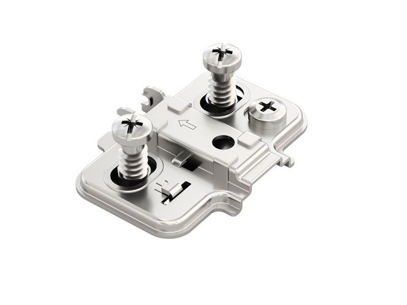 FDS C82 KLIPPES EXCENTERES, 0 mm EUROCSAVARRAL NIKKEL BÚTORPÁNT