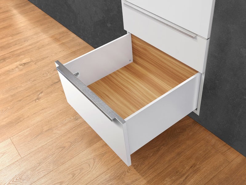 FDS-PRO 18 HD D FEHÉR 500mm H238 60kg DUPLAFALÚ FÉM FIÓKOLDAL