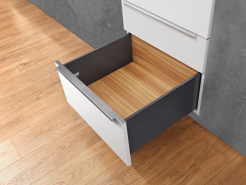 FDS-PRO 18 HD D ANTRACIT 500mm H238 60kg DUPLAFALÚ FÉM FIÓKOLDAL