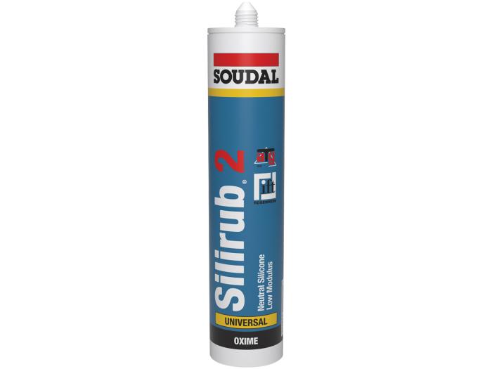 SOUDAL SILIRUB 2 NEUTRÁLIS SZILIKON 300ml SZÜRKE 
