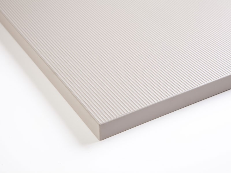 0039 OP 3D BORDÁZOTT KASMÍR SZÜRKE 2800x1220x19mm PET SZUPERMATT EVO+