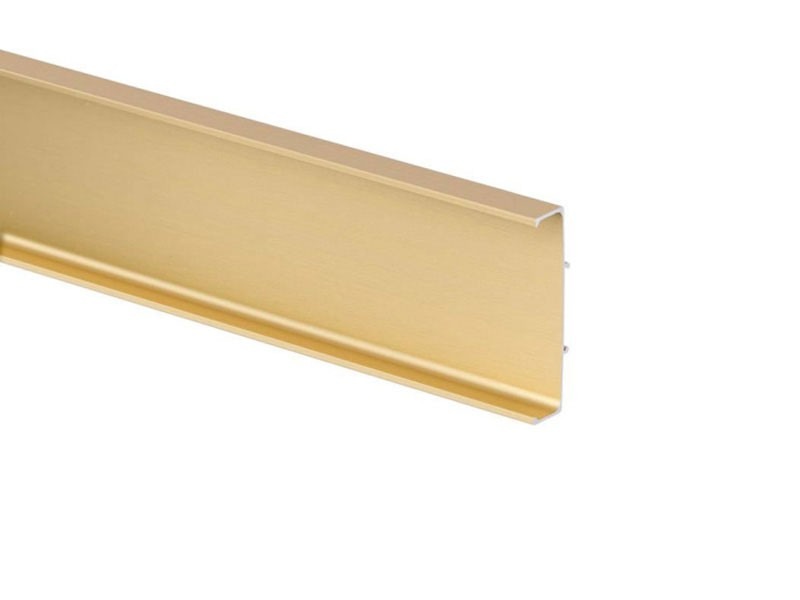 GOLA PROFIL DUPLA 80/G39.29 MATT ARANY 4200x66,4x17mm GOLA PROFILRENDSZER