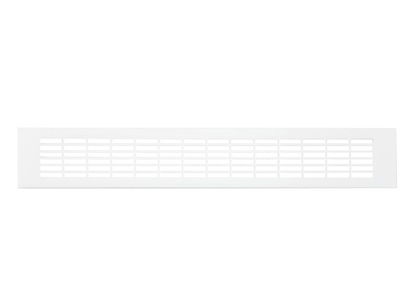 NÉGYSZÖG ALAKÚ SQ FEHÉR 80x500mm SZELLŐZŐRÁCS ALUMÍNIUM