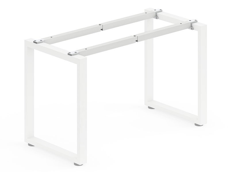 HOME BOX OPTIMO TELESZKÓPOS MATT FEHÉR KÖTŐ ÉS SZERELVÉNYEK 1035-1660mm IRODAI ASZTALLÁB