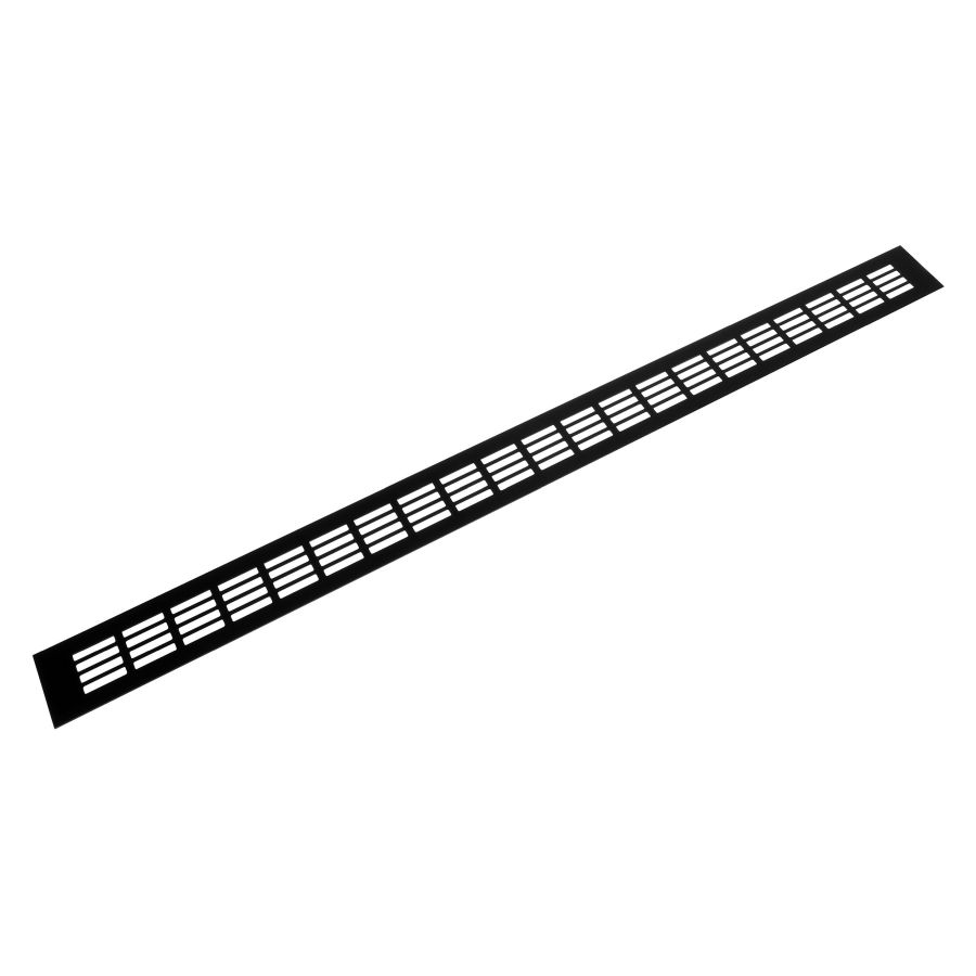 RIEX GV44 ALUMÍNIUM SZELLŐZŐRÁCS FEKETE 60x800mm 