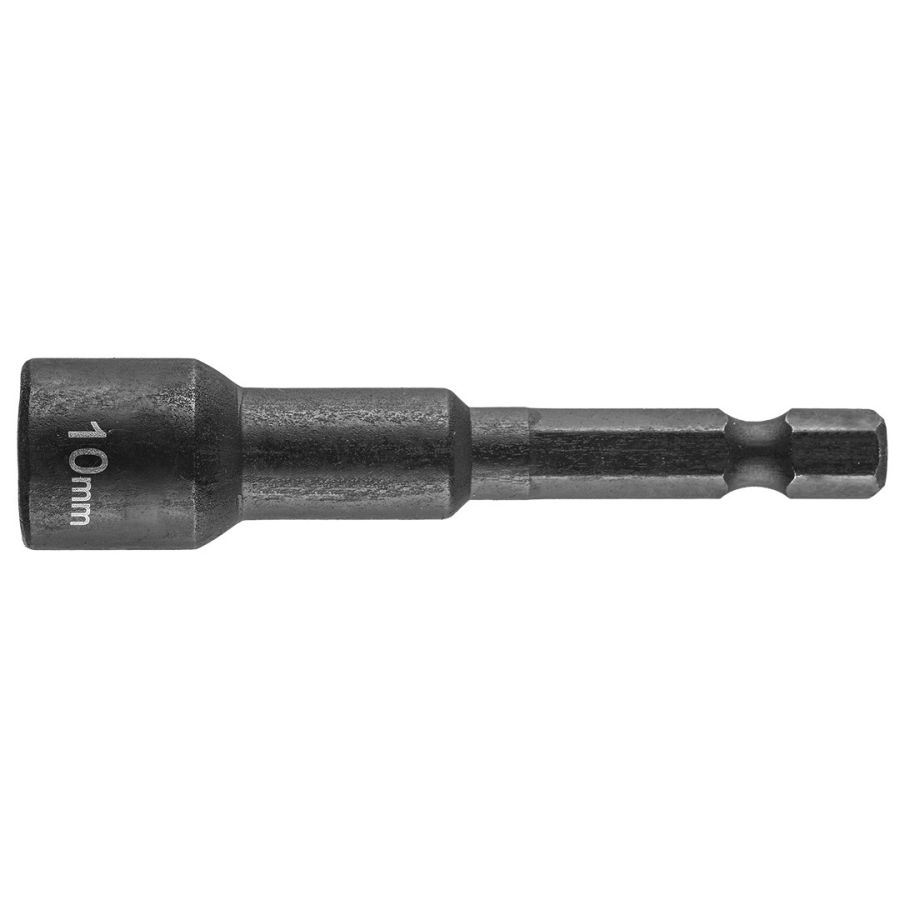 Csavarbehajtó ütvecsavarozókhoz GRAPHITE hatlapú, mágneses, 10mm, 