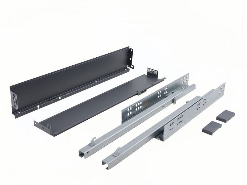 HB-SL A H63 SZIMPLAFALÚ ANTRACIT 300/325mm Teherbírás:  25kg FÉM FIÓKOLDAL HOME BOX
