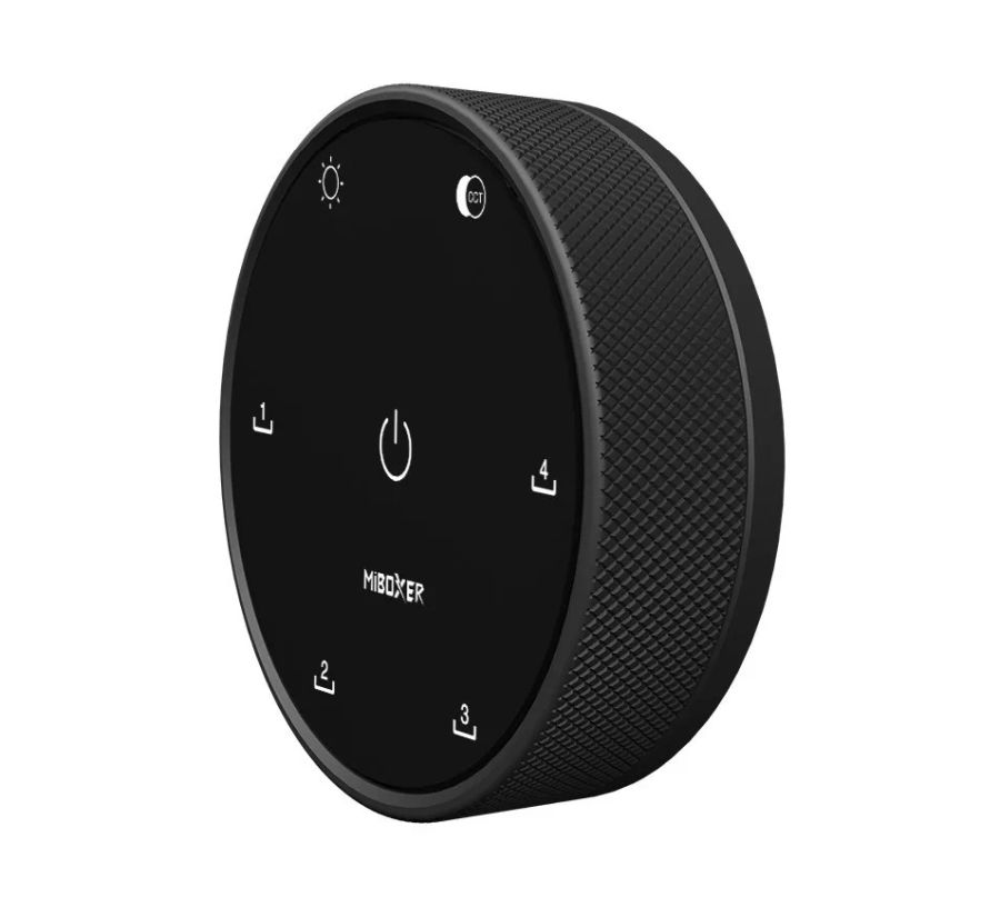 MIBOXER CCT FALI TÁVIRÁNYÍTÓ 4 ZÓNÁS ÉRINTŐGOMBOS, 2,4 GHZ 
