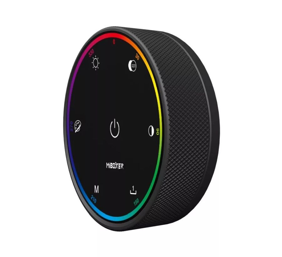 MIBOXER CCT RGB FALI TÁVIRÁNYÍTÓ ÉRINTŐGOMBOS, 2,4 GHZ 